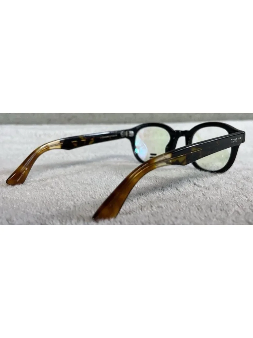 TOMS Eyewear BENFORD Dark Brown Tortoise Round Eyeglasses Frames 47-23-143